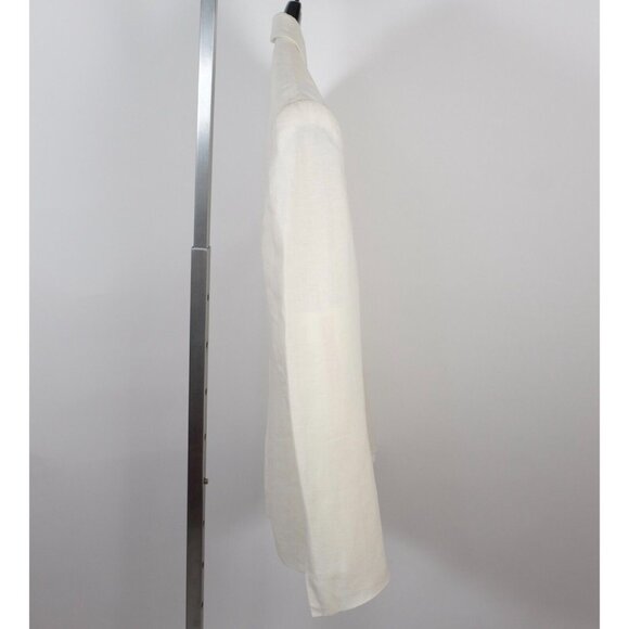 Ralph Lauren Purple Label Dinner Jacket Blazer 38R Kent Shawl Collar Linen cream - Picture 11 of 15